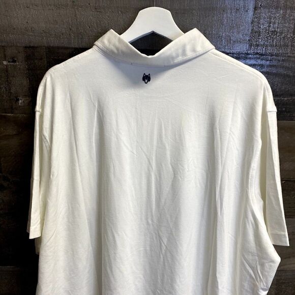 NEW Greyson Polo shirt mens size XXL solid white golf athletic pima cotton - Picture 5 of 11